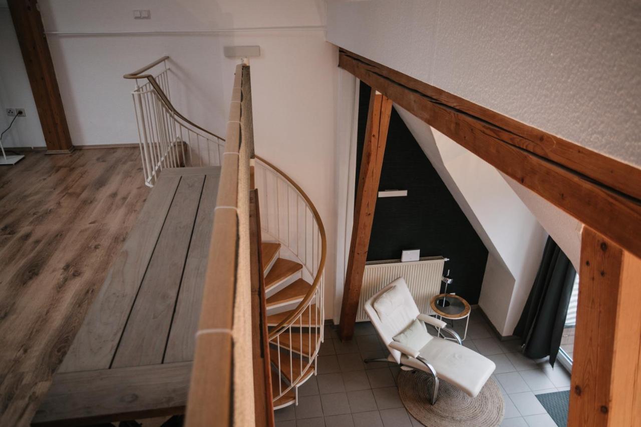 Eigenes Maisonettehaus In Idyllischer Lage Mit Balkon, Nahe Messe, 24H Self-Check In, Gratis Parken Швабах Экстерьер фото