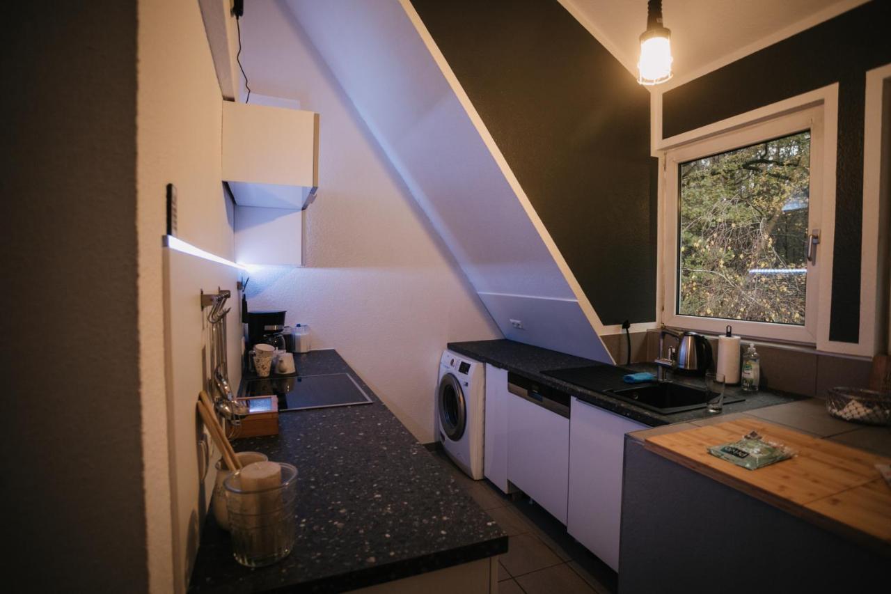 Eigenes Maisonettehaus In Idyllischer Lage Mit Balkon, Nahe Messe, 24H Self-Check In, Gratis Parken Швабах Экстерьер фото